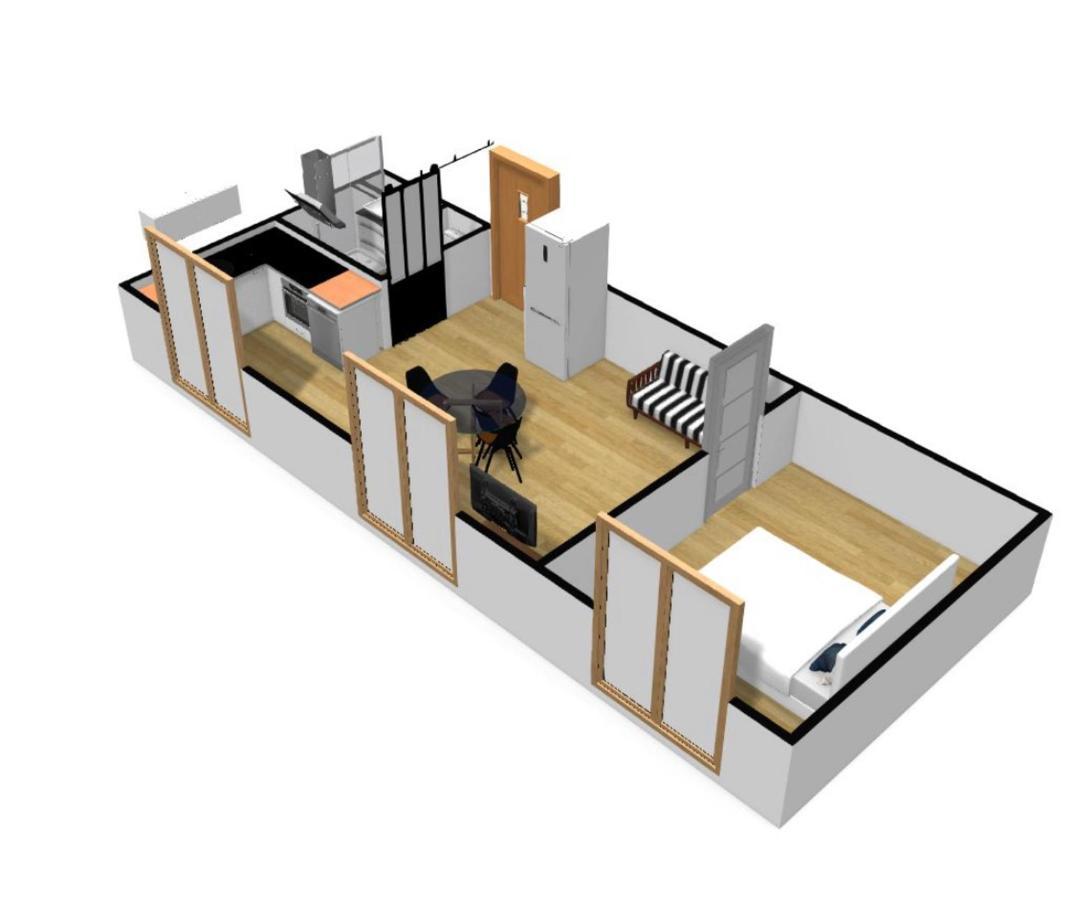 Apartament T2 Moderne Au Coeur Poitiers Zewnętrze zdjęcie